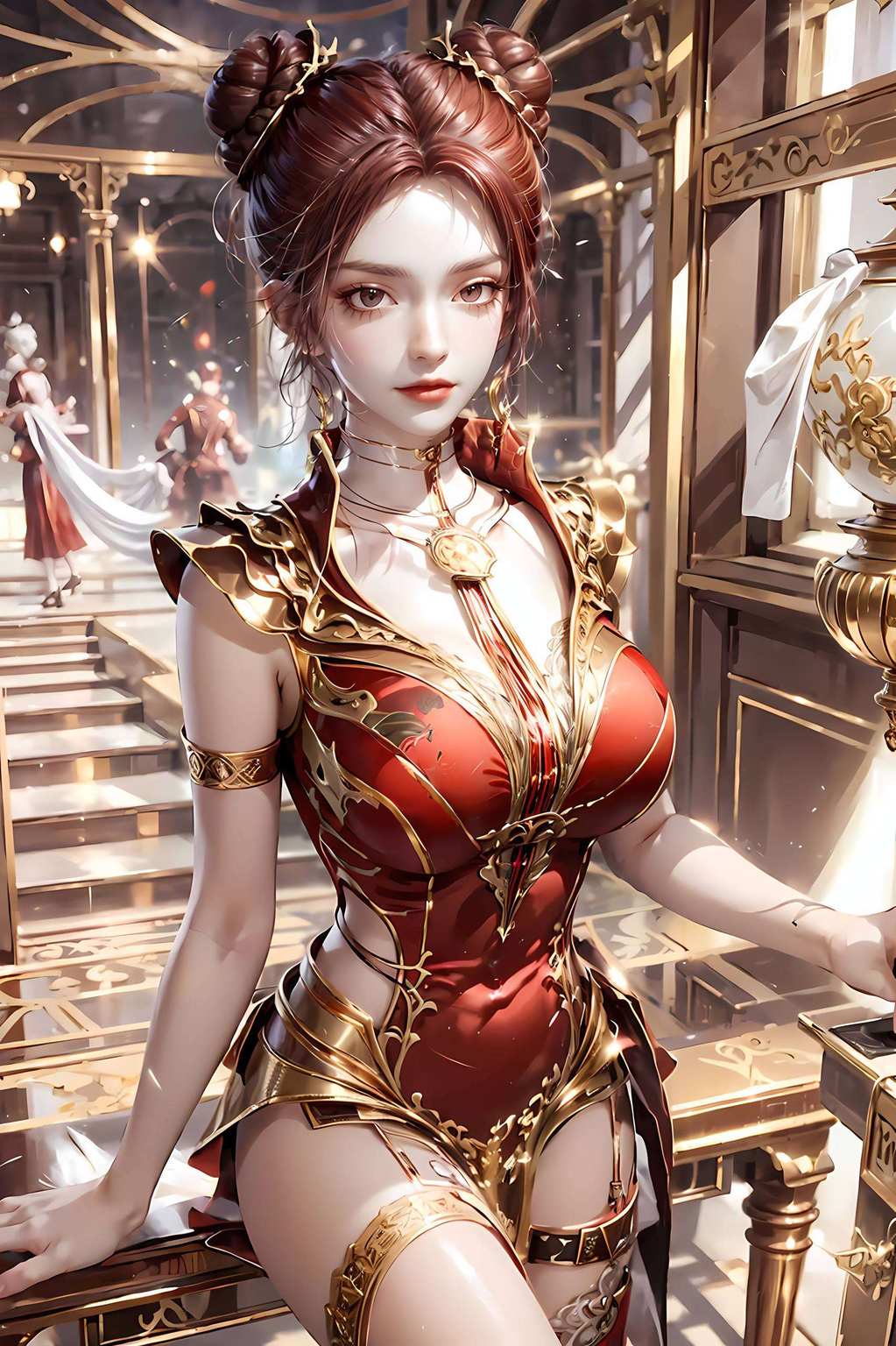 还有一颗炽热如火的斗志感受国漫美女的魅力