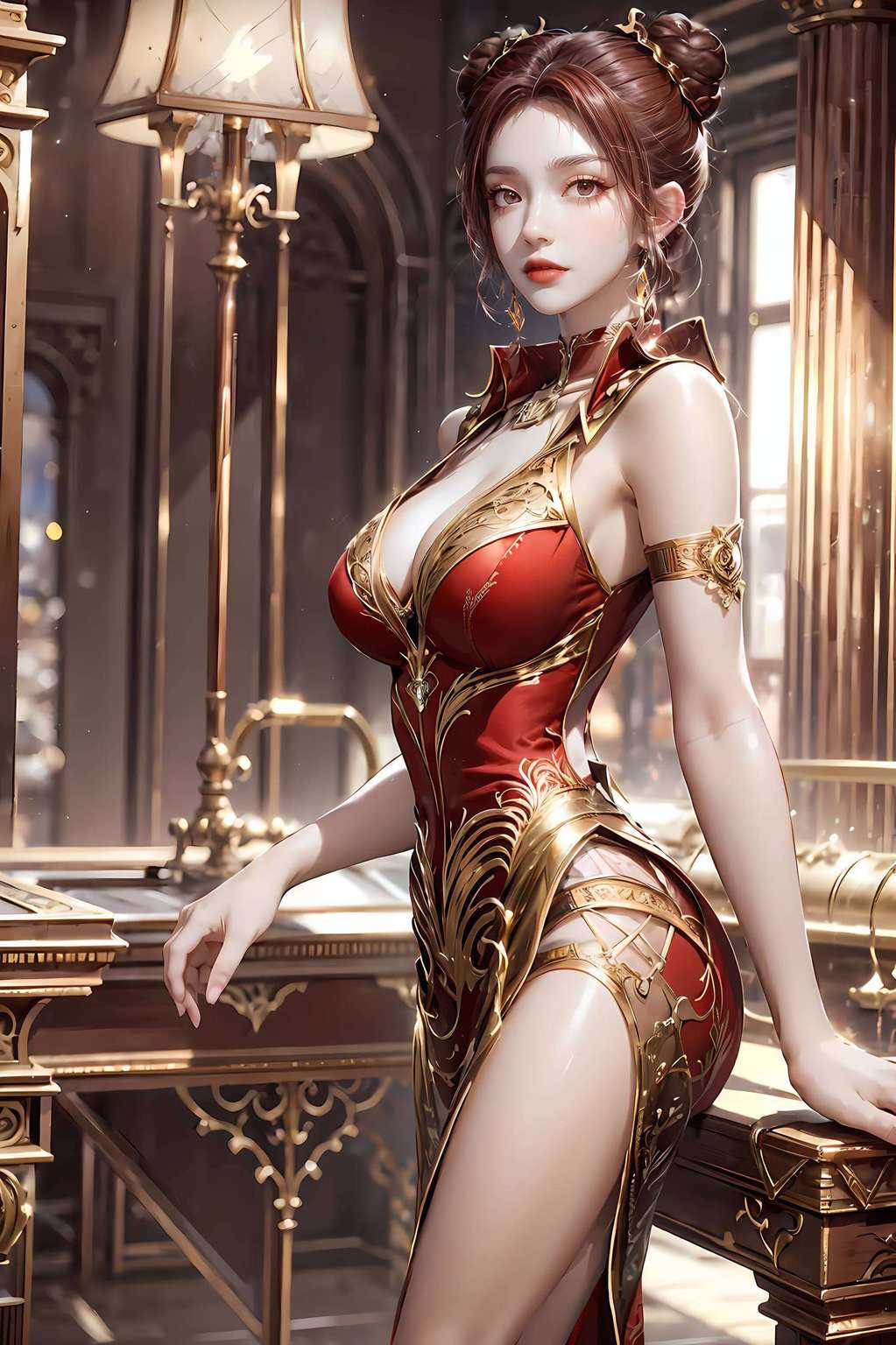 犹如玄幻世界艳丽非常