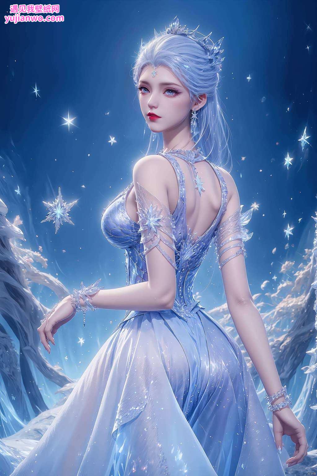 动漫迷们让你的电脑也感受一下国漫女神的魅力吧！