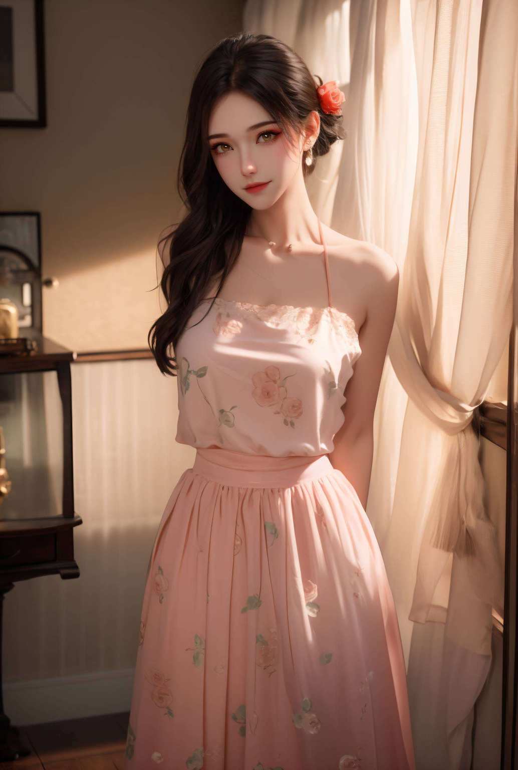 便能让人陶醉她的美丽无需修饰