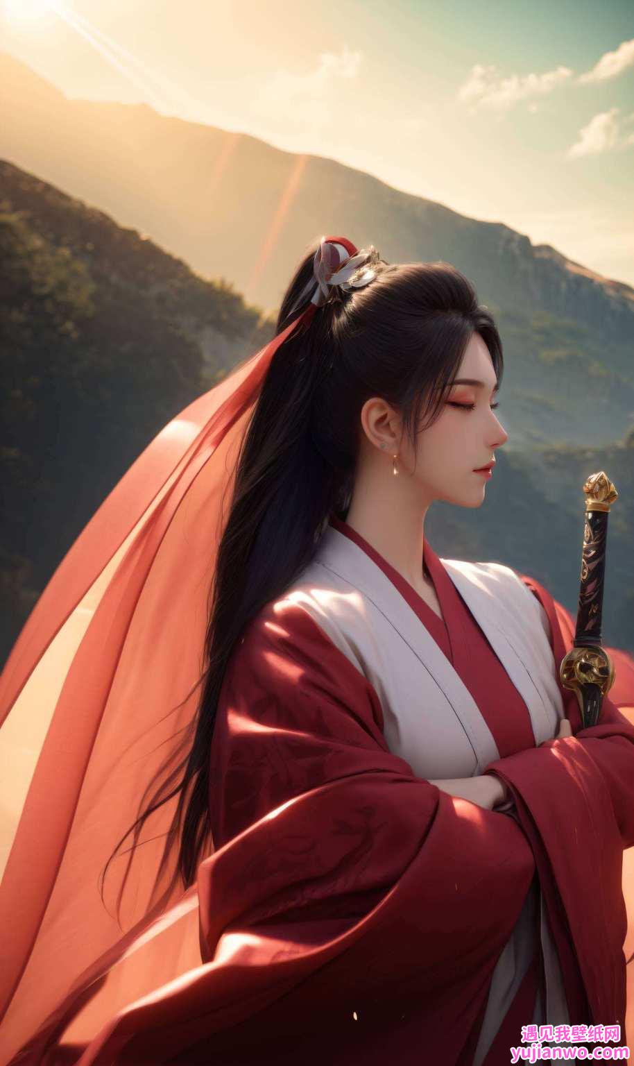 让她陪伴你的每一天吧！😍 国漫女神的魅力玄幻风格的国漫美女壁纸