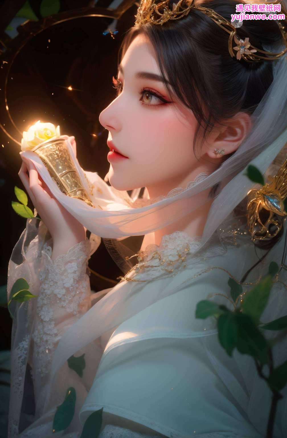 顶级动态壁纸宛如一朵盛开在玄幻世界中的娇艳花朵