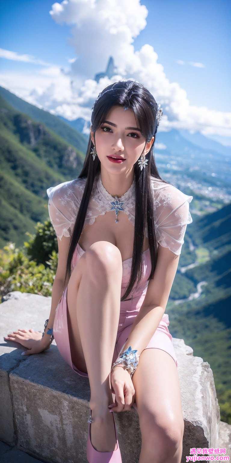 还能用她的魔法帮你电脑桌面焕然一新！😍 什么？你说她还擅长调皮捣蛋？嘻嘻哈哈之间得介绍下我们的主角——壁纸夏倾月ai