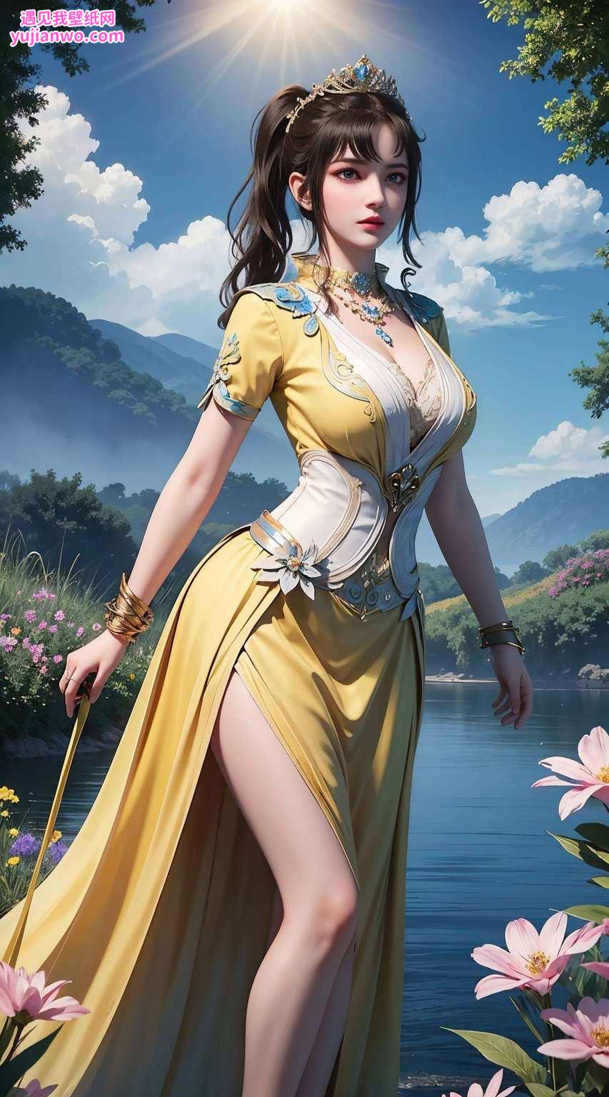 简直让人看了都忍不住想大呼：“仙女下凡啦！”😍还有那位《少年歌行》里的小哥哥一起嗨皮起来！🎉🎊