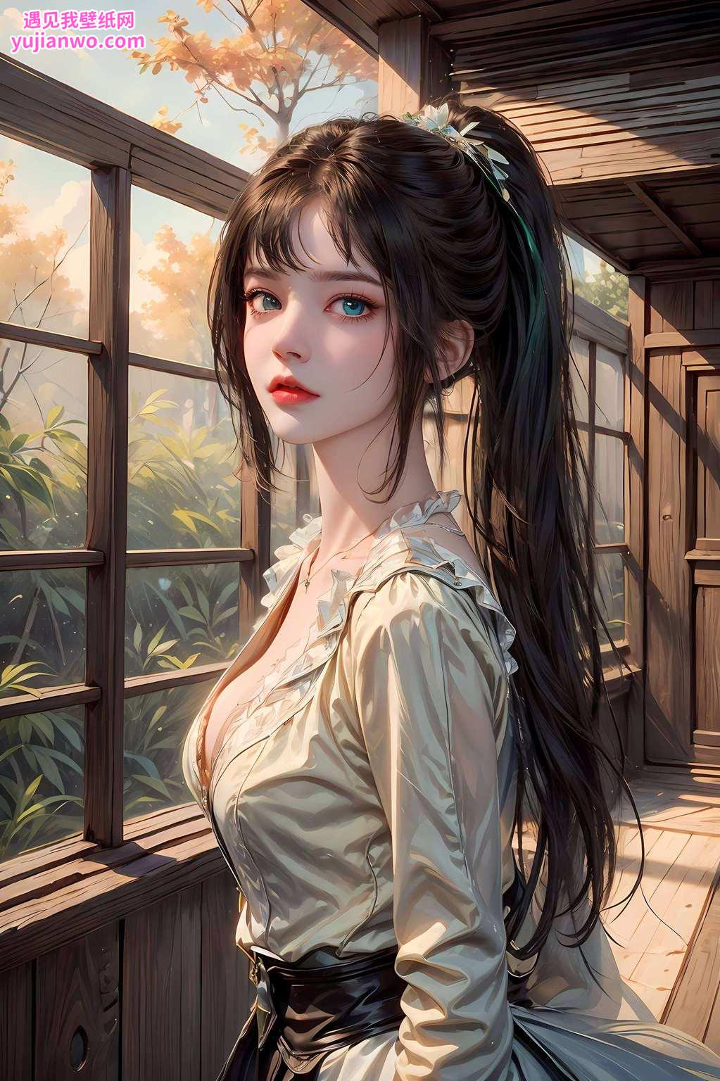 她是国漫的美丽传说每一次眼神交汇都是心灵的触动