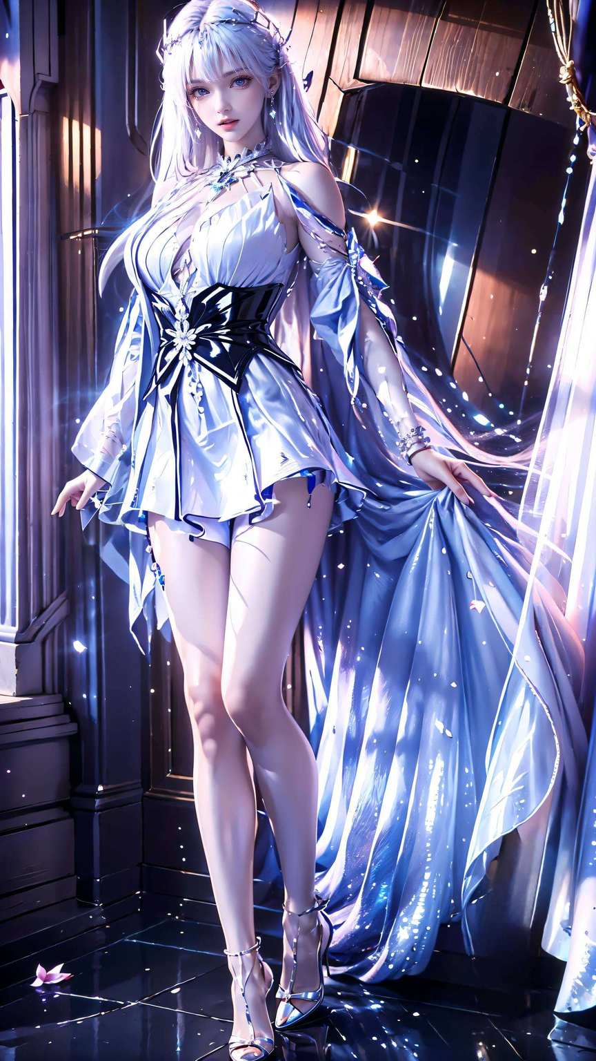 她是桌面上的装饰她是《神印王座》中的温柔女神