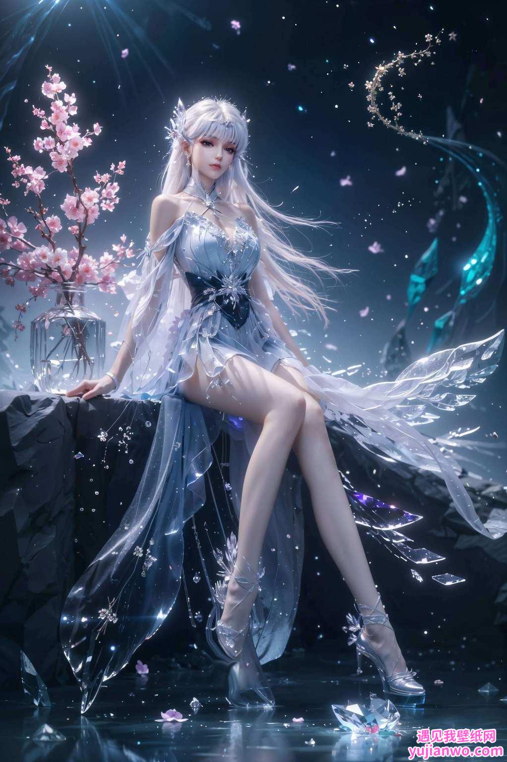 她是梦幻中的玄幻使者漫步在国漫的绚丽世界