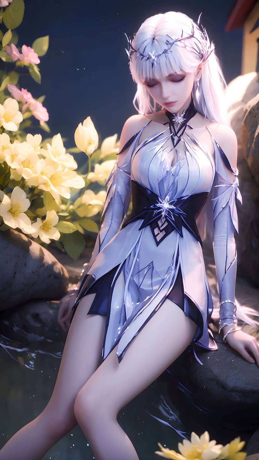 国漫女神的气质保准你的桌面美美哒