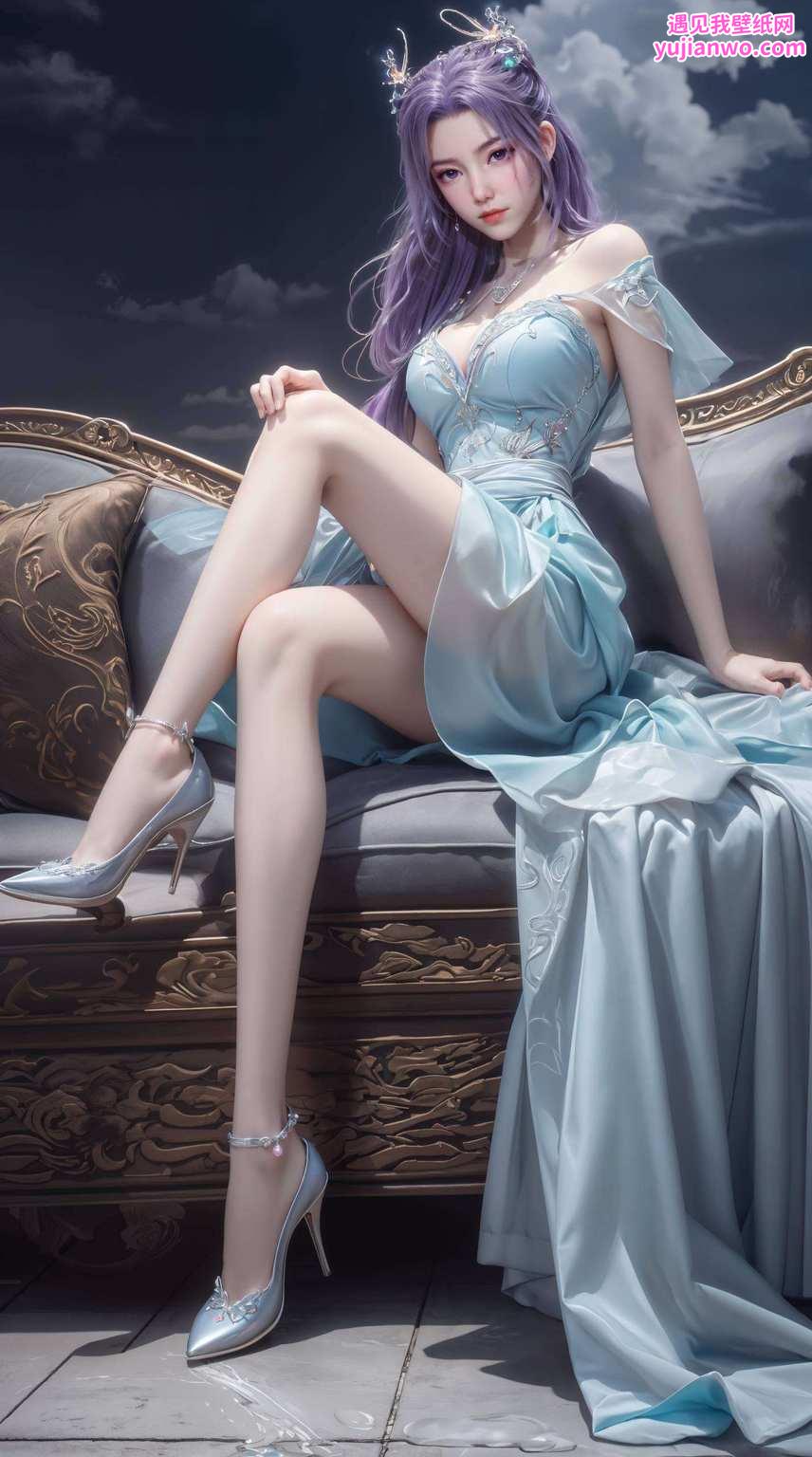 观者无不神往壁画绘神女