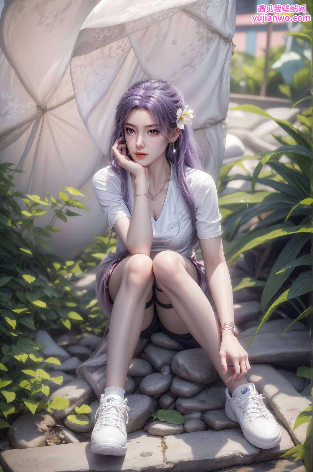 国漫女神与美女云集犹如壁纸上的繁星
