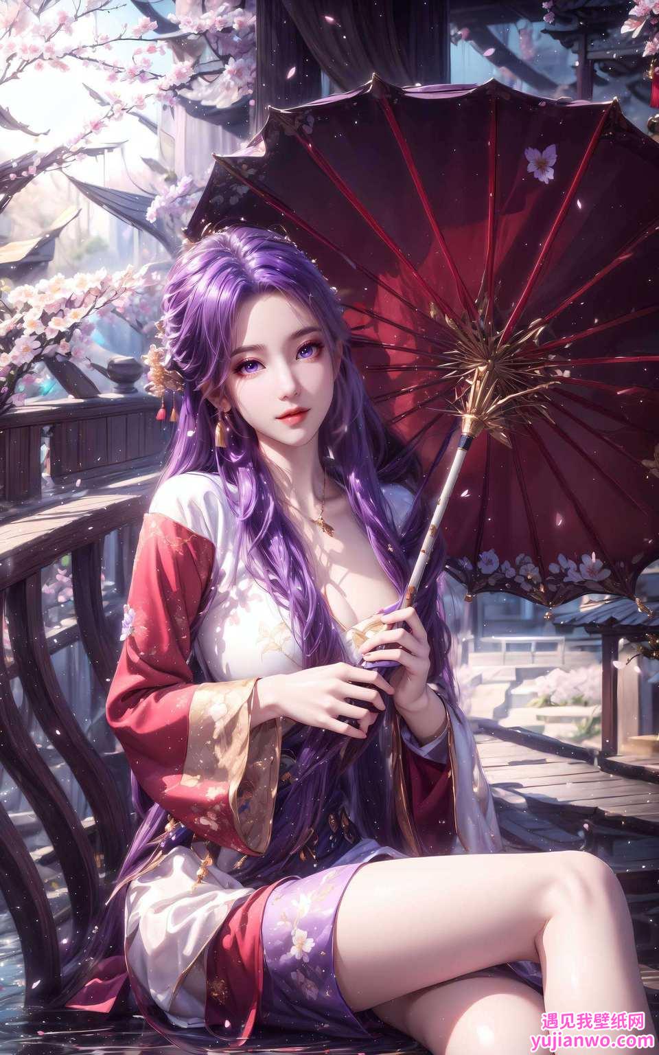 国漫女神们的风采美眸含情