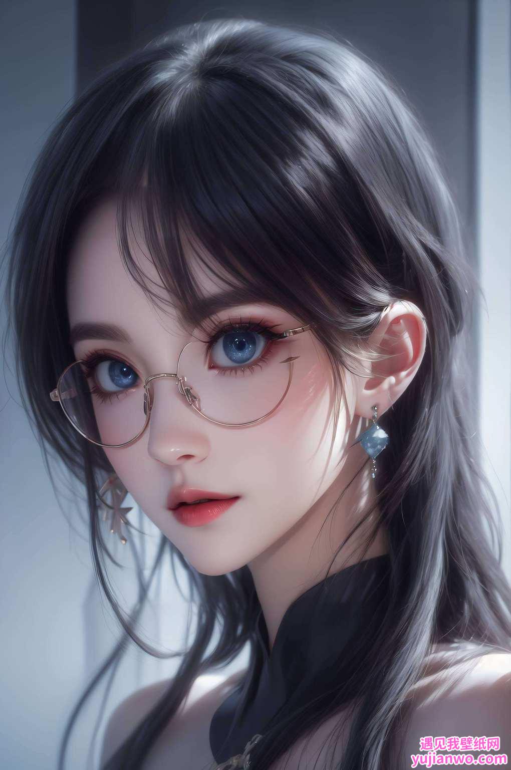 我是你们的壁纸小王子哦！”动漫界的女神和美女们也不甘示弱纷纷眨眼放电
