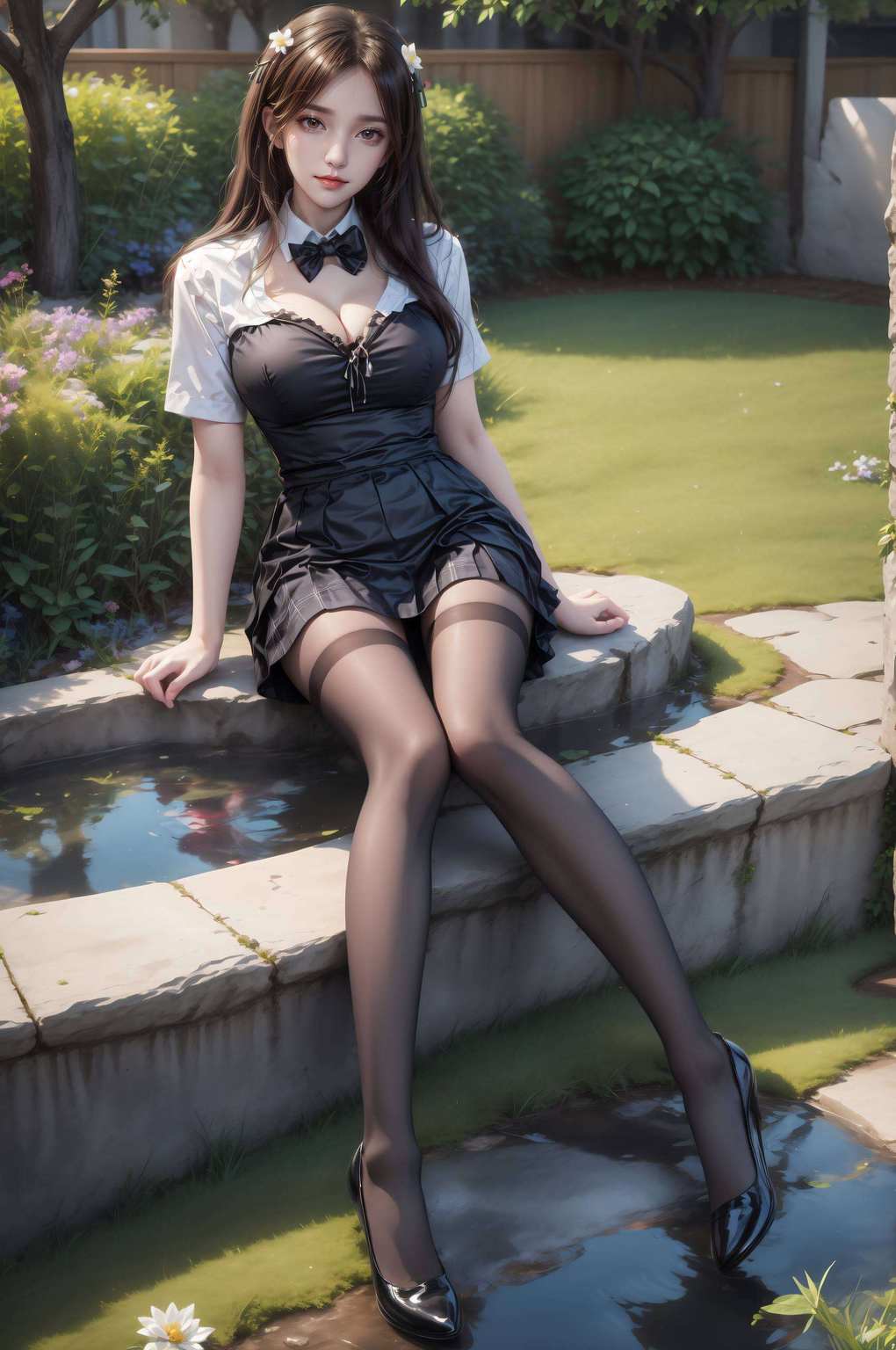 那可真是美得让人心花怒放！这位国漫女神简直让人想一口吞下整个宇宙！而她的国漫美女形象
