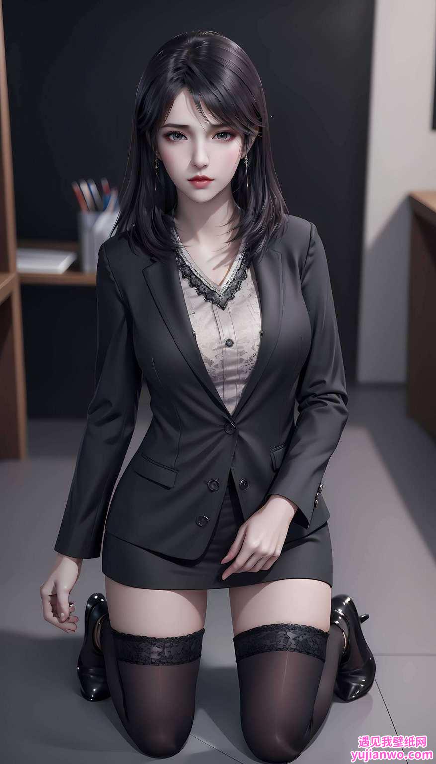徐欣漫步在星辰大海国漫女神之美