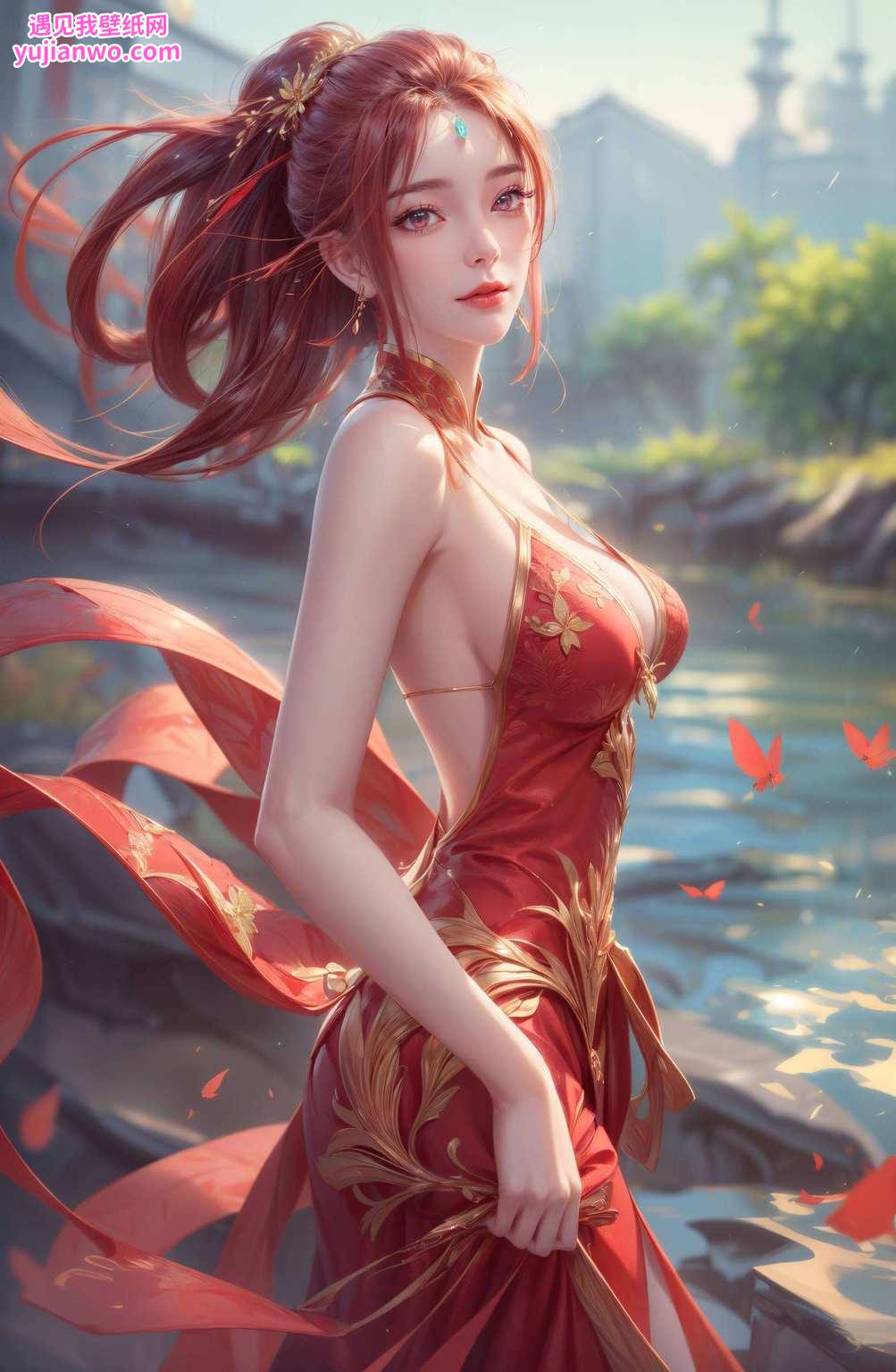 红凰展翅美不胜收