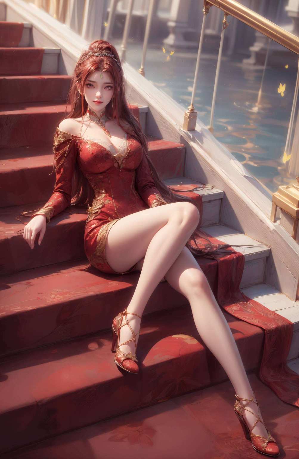 它融合了粉色梦幻元素让你的电脑瞬间变身完美世界！无论是红凰那傲娇的韵味