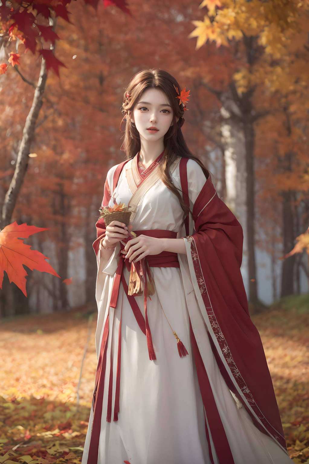 火灵儿那双灵动的眼睛让你的电脑瞬间变身唯美仙境