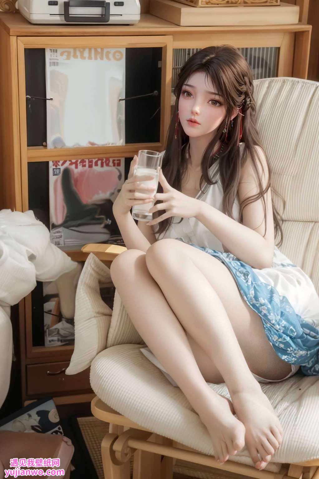火灵儿舞动着她那如火焰般的长发他们的同框壁纸
