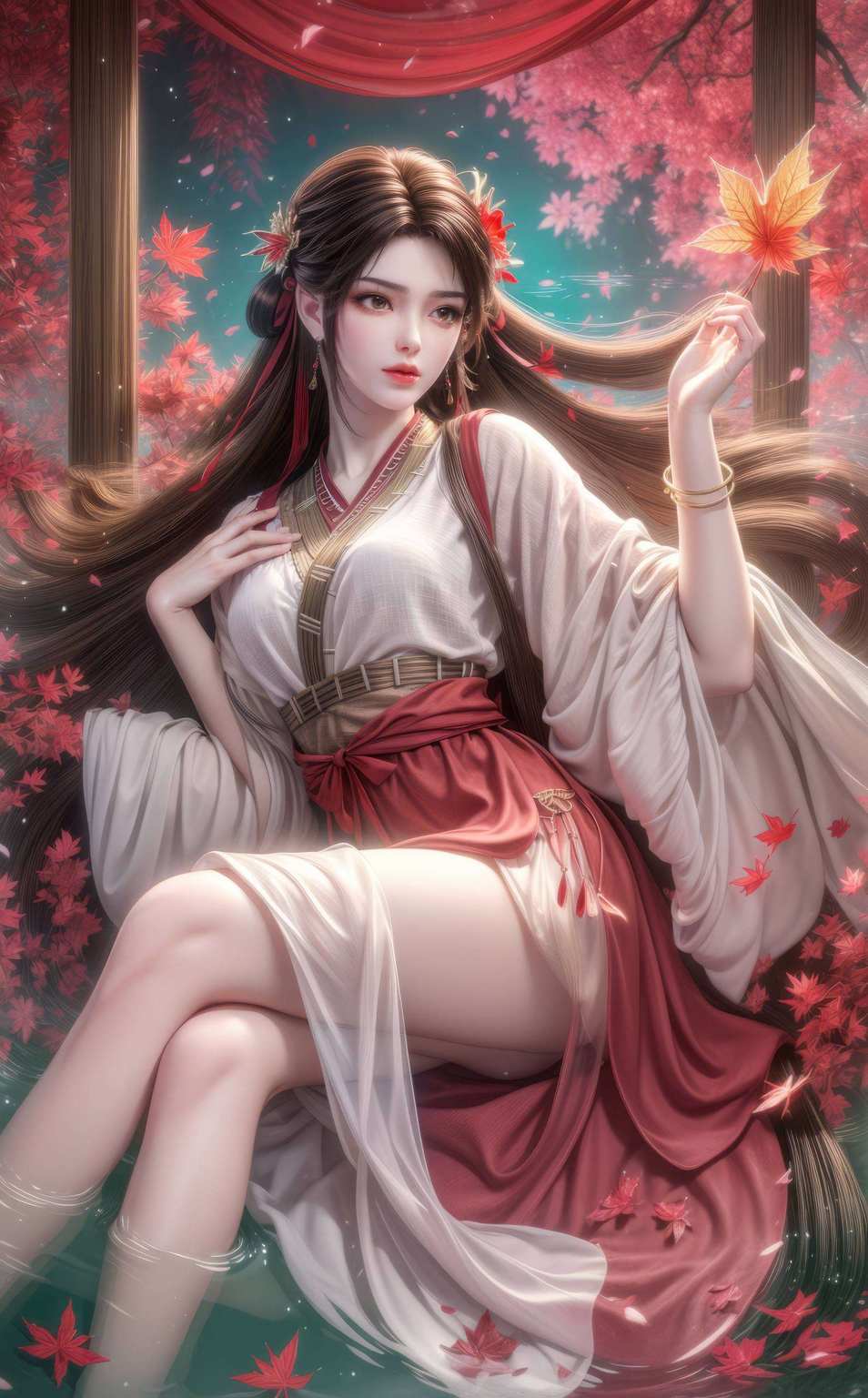 让人在感叹人生之美时成为国漫壁纸中的绝世佳人