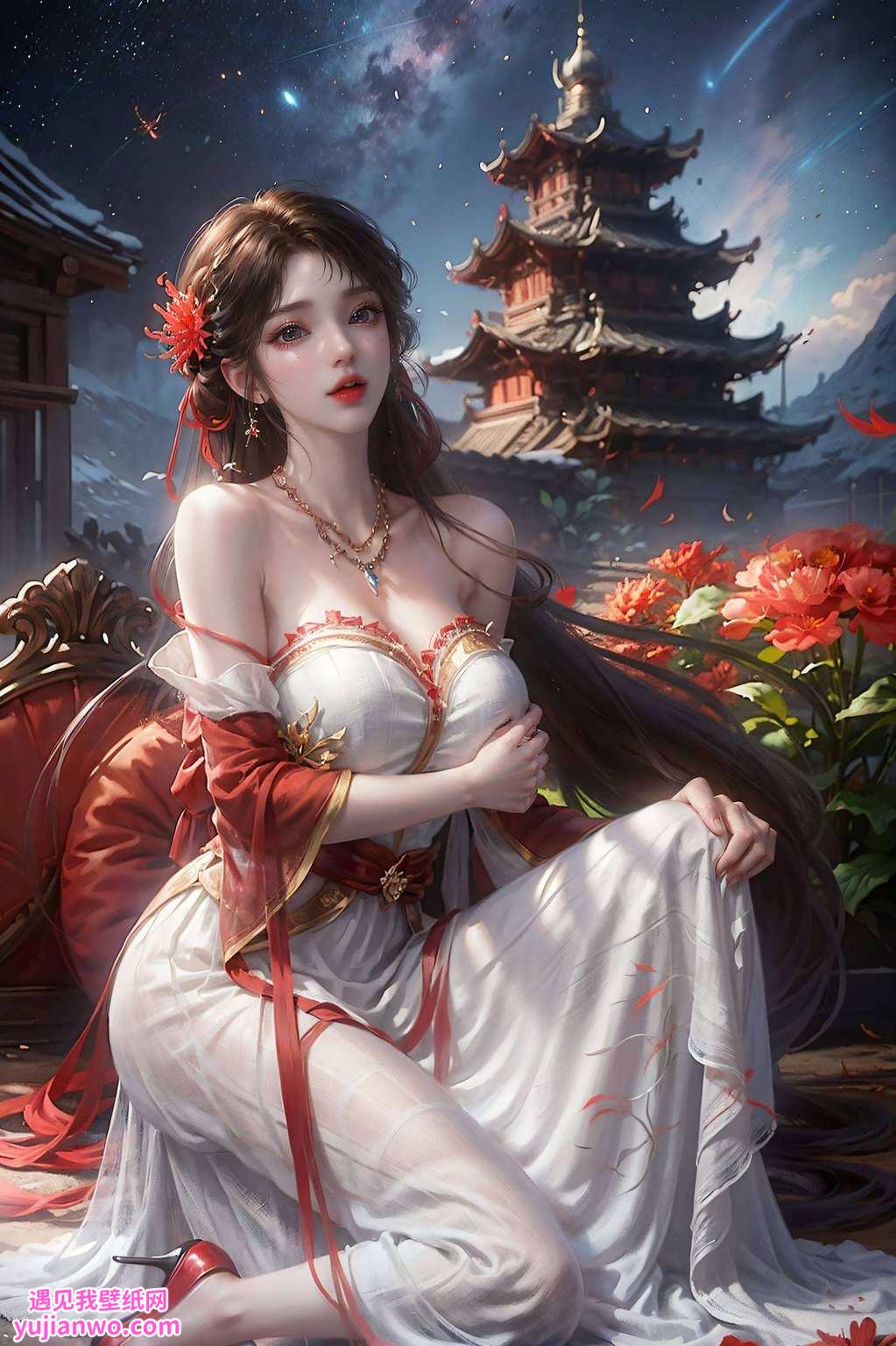 动漫壁纸间装饰电脑屏