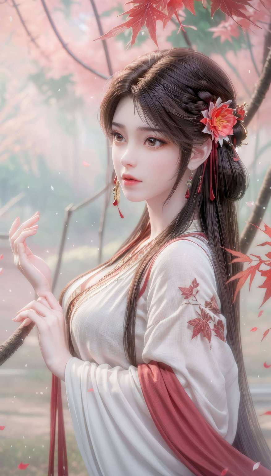 都绝对是吸睛神器！快来看看这位国漫美女的绝美风采吧让你的手机瞬间变身艺术品！
