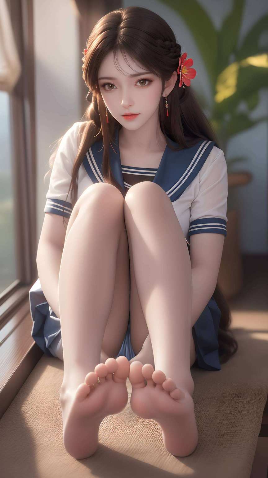 身着火焰般的红衣早已成为国漫美女的代名词