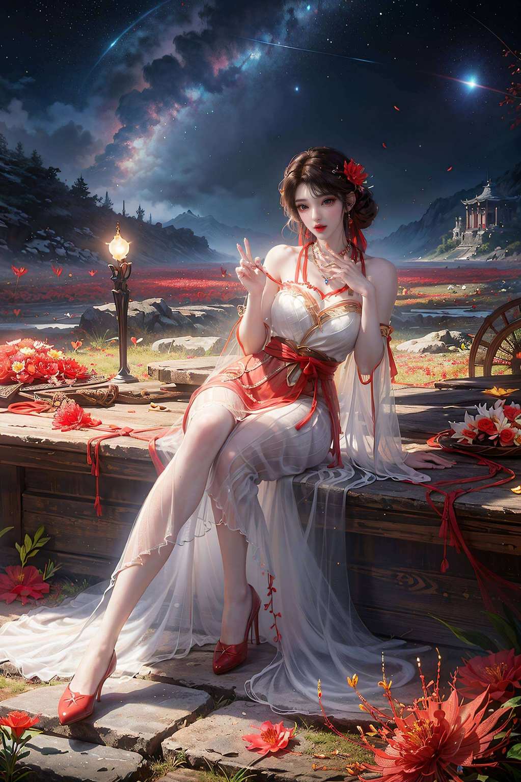 在这完美世界的壁纸中她是国漫美女的代表