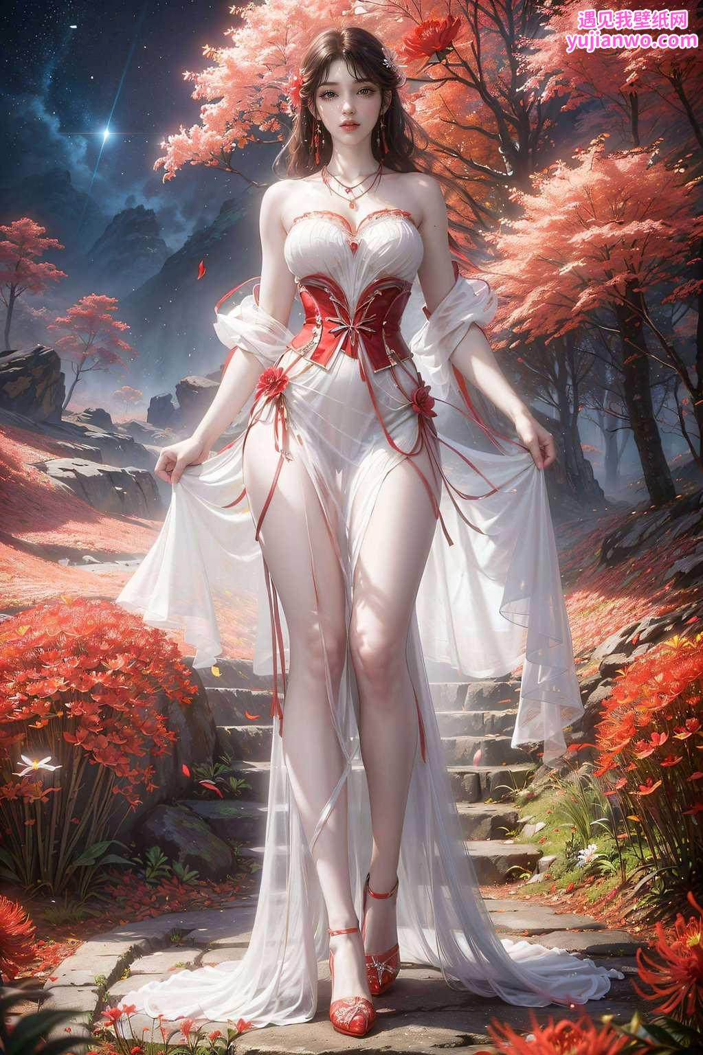 今天给大家推荐一位国漫界的璀璨星辰——火灵儿！这位来自完美世界的火桑林美女想象一下