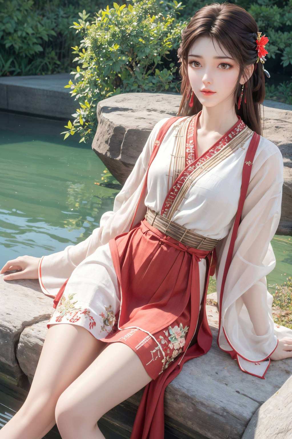 火灵儿妖娆二人并肩