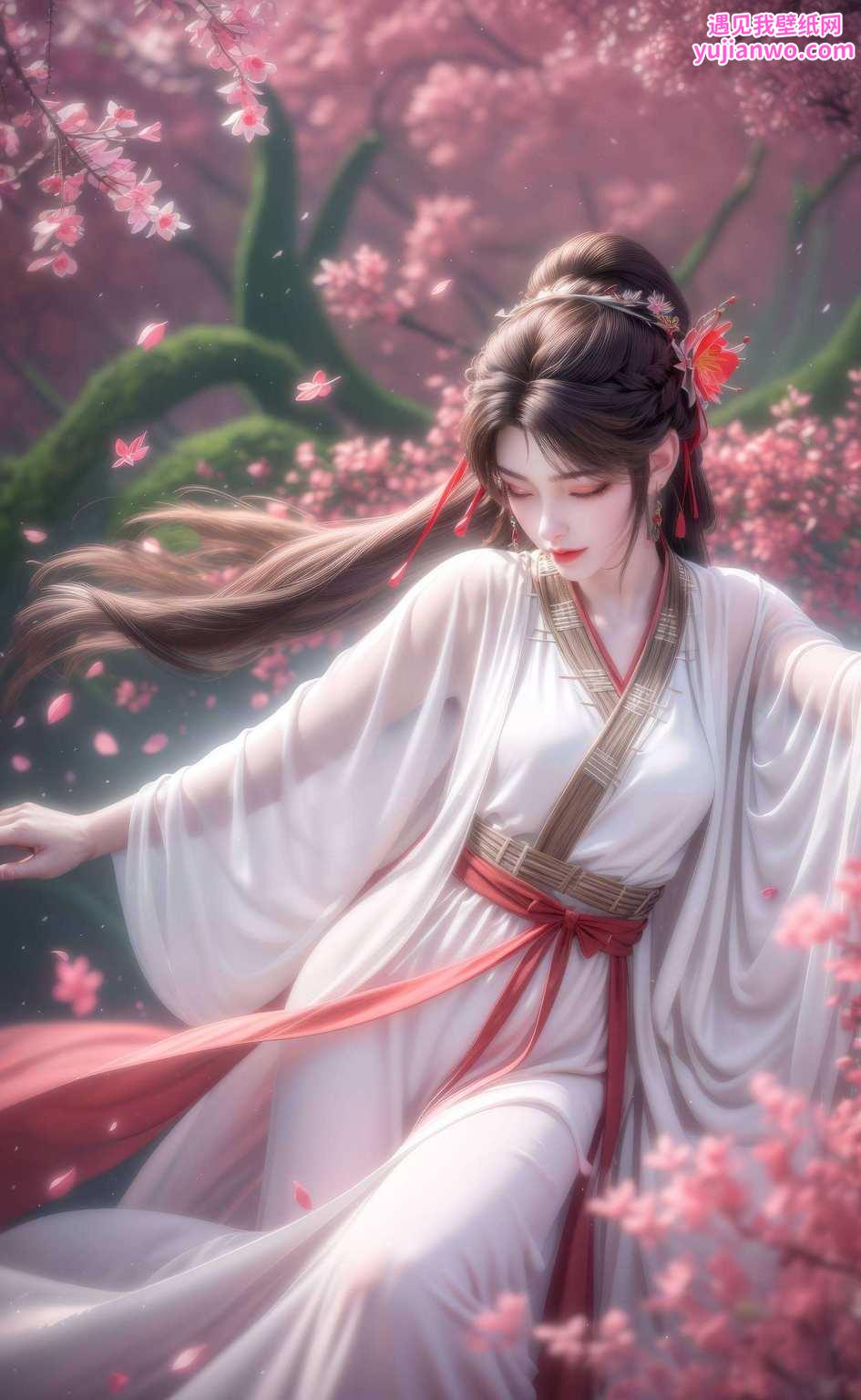 动漫美女的灵动神图君携手火灵儿
