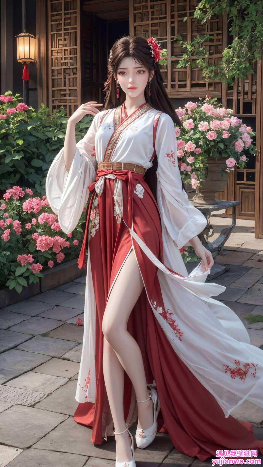 更是力量与智慧的化身让黑暗火灵儿为你的电脑桌面增添一份神秘魅力吧！