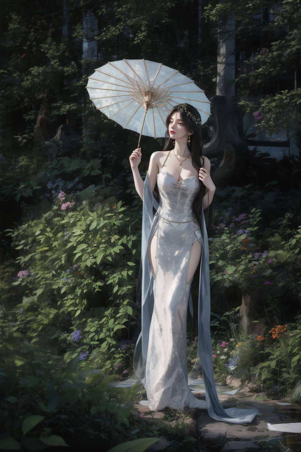 柳神翩翩起舞动漫美女光彩夺目