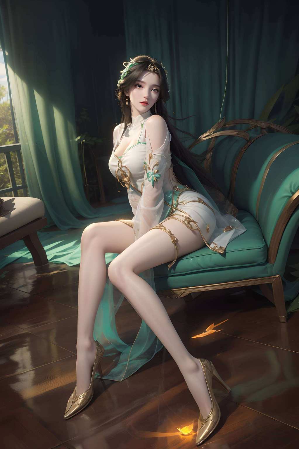 嘿每天看着她们