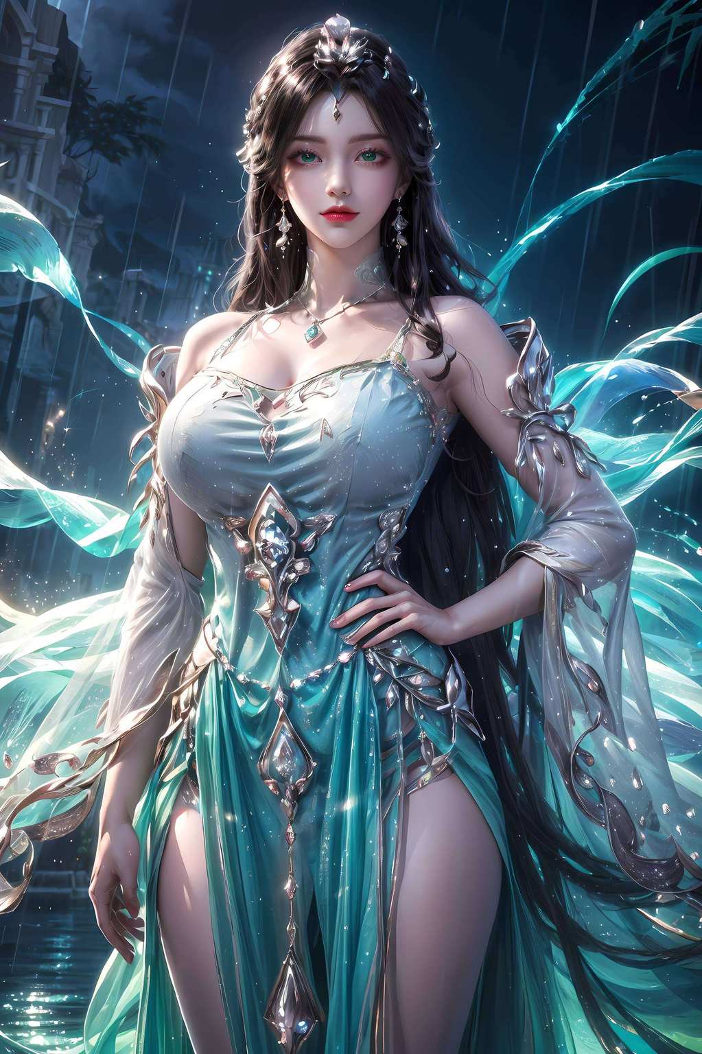 倩影萦怀女神齐聚