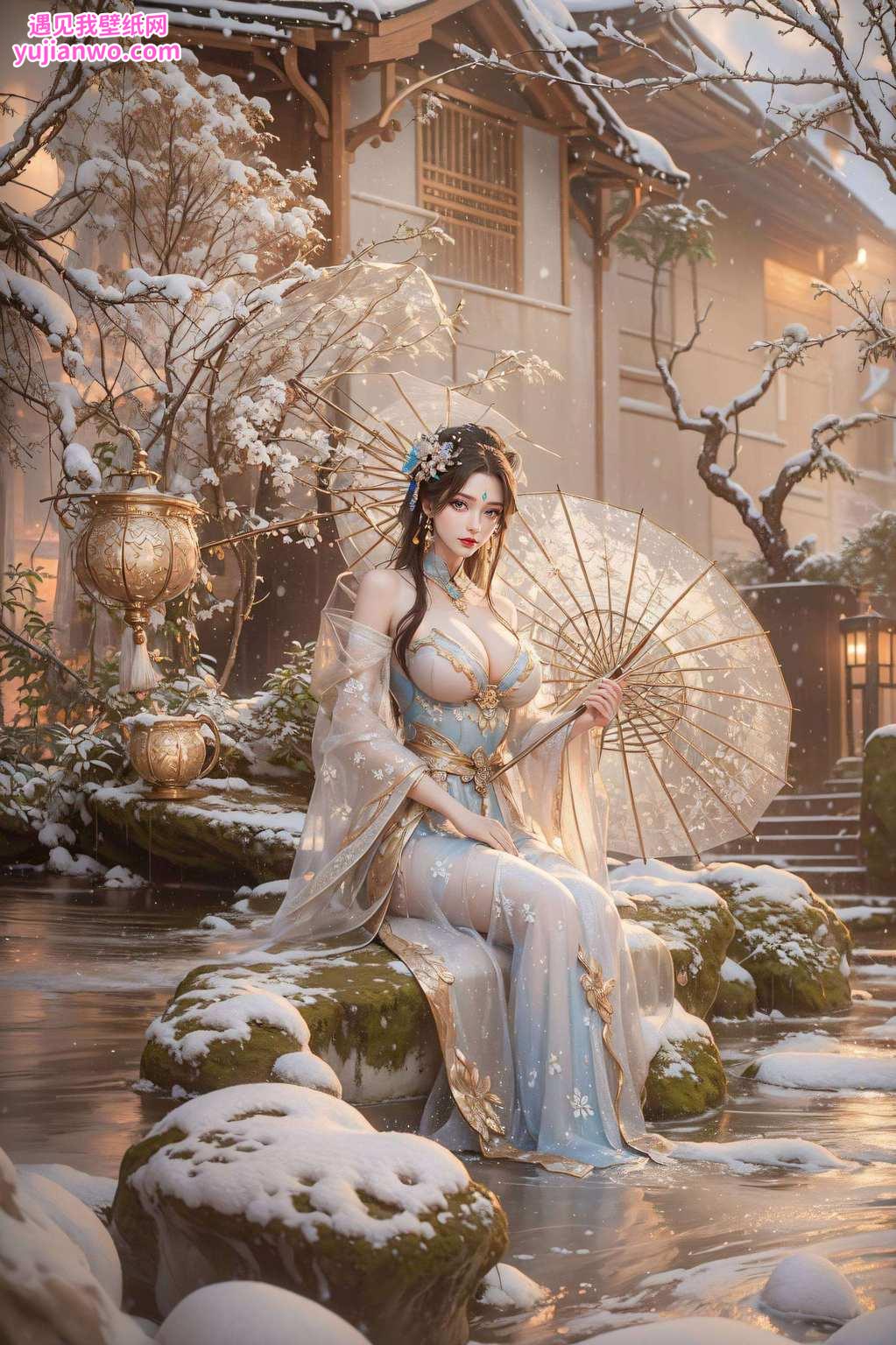 在这绚烂的世界里她是完美世界的化身
