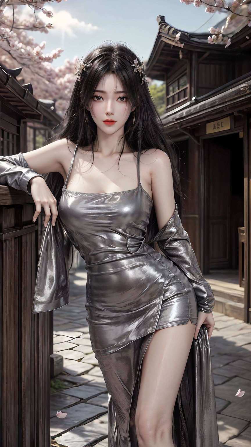 她的倩影在国漫的世界里
