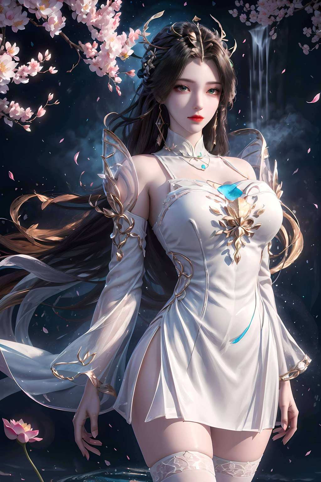 国漫女神们可得小心了谁不想拥有一张这样的电脑桌面装饰图呢？嘻嘻