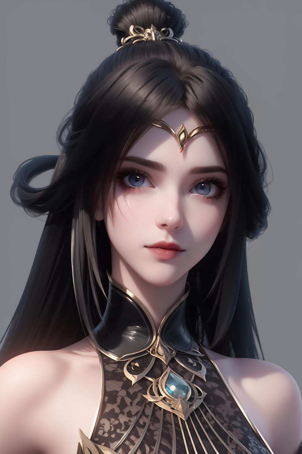 完美世界中的魔女公主犹如玄幻世界中的精灵