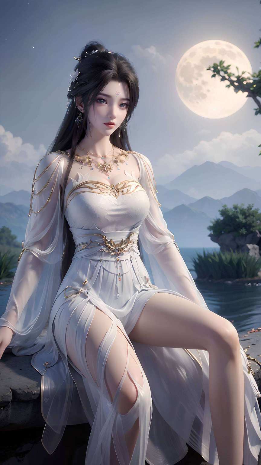 动漫壁纸争艳国漫美女同框
