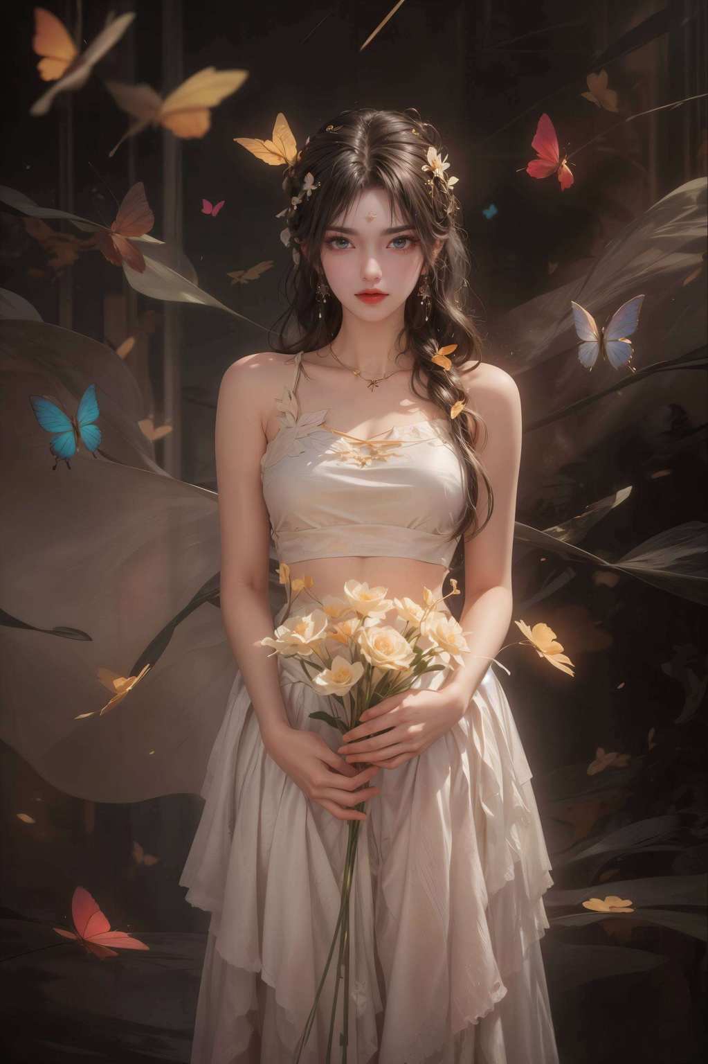 这样的国漫女神眼神壁纸而他旁边的清漪女神