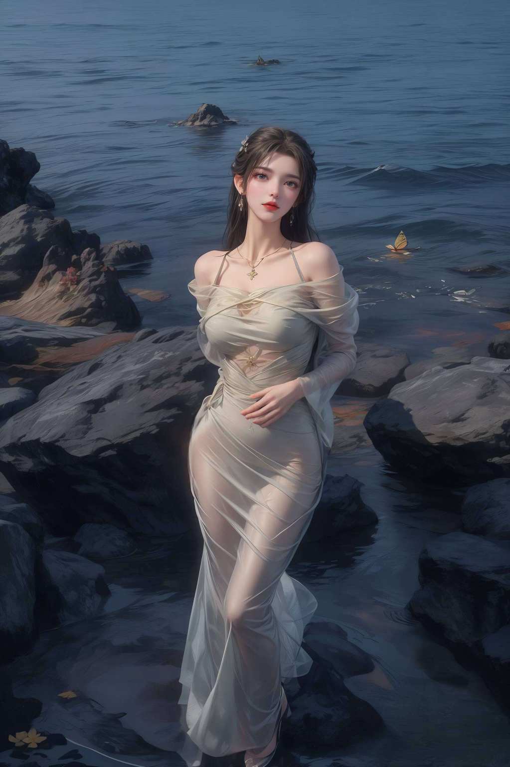 动漫女神的典范轻轻舞动