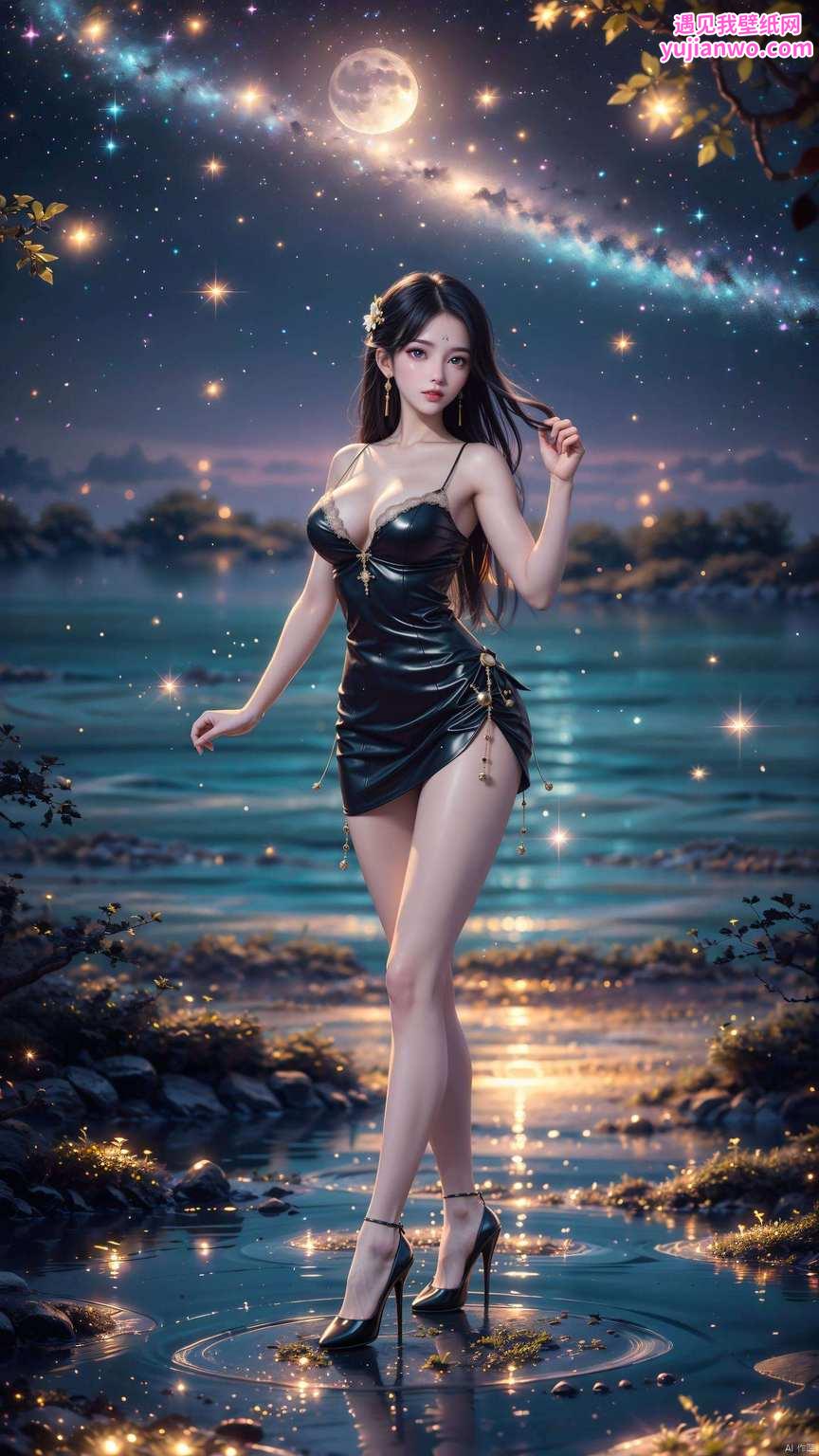 如同春日的清风她们的笑容