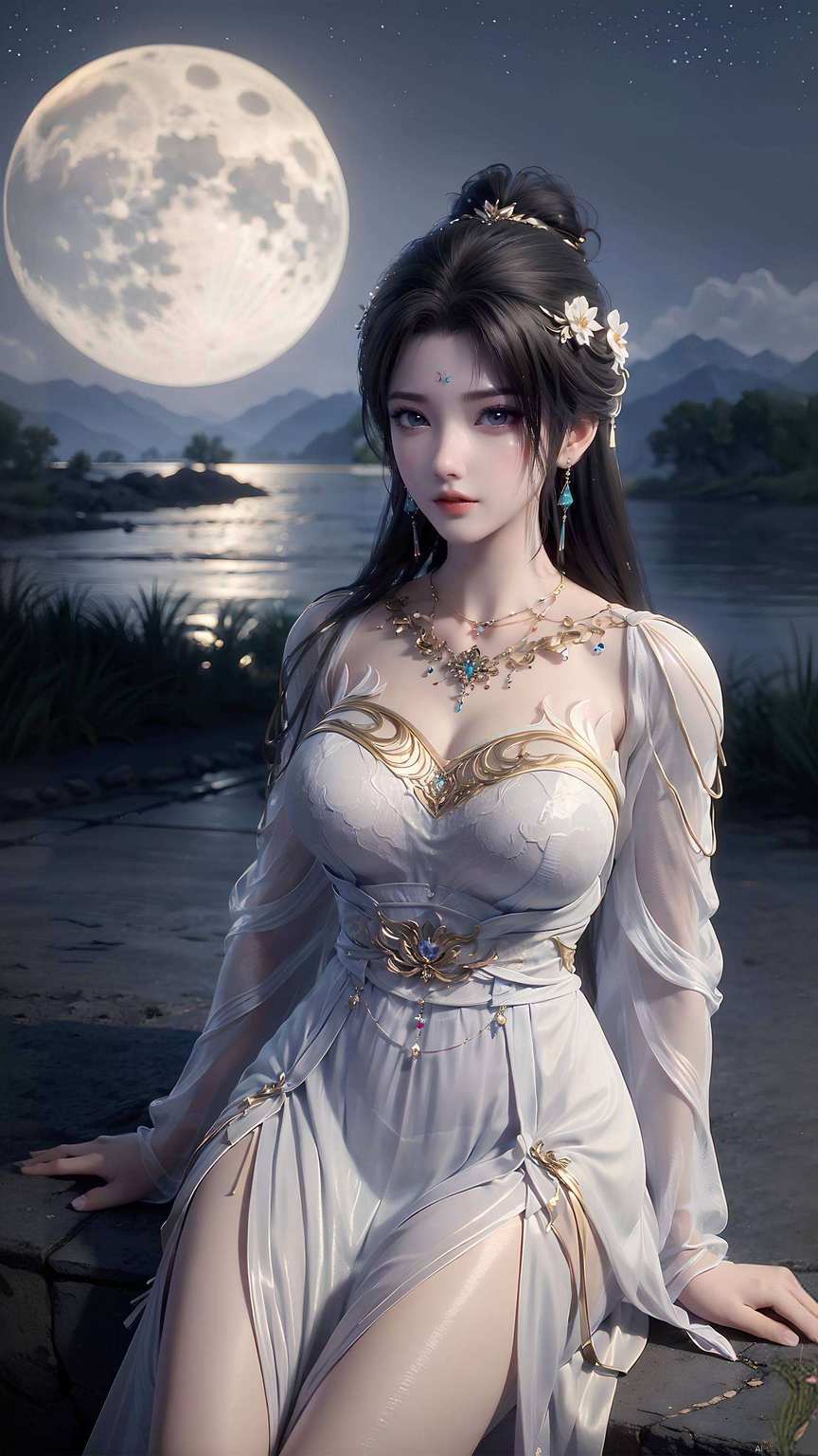 让你的电脑桌面也跟着美美哒！嘻嘻主角可是国漫界的女神——清漪哦！清漪指手指壁纸