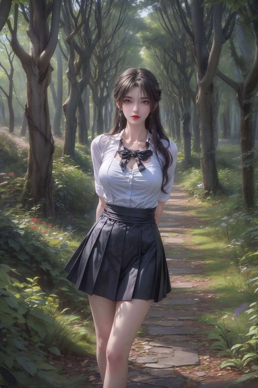 更是实力担当！快来感受这美到爆的动漫壁纸吧手指轻轻一点