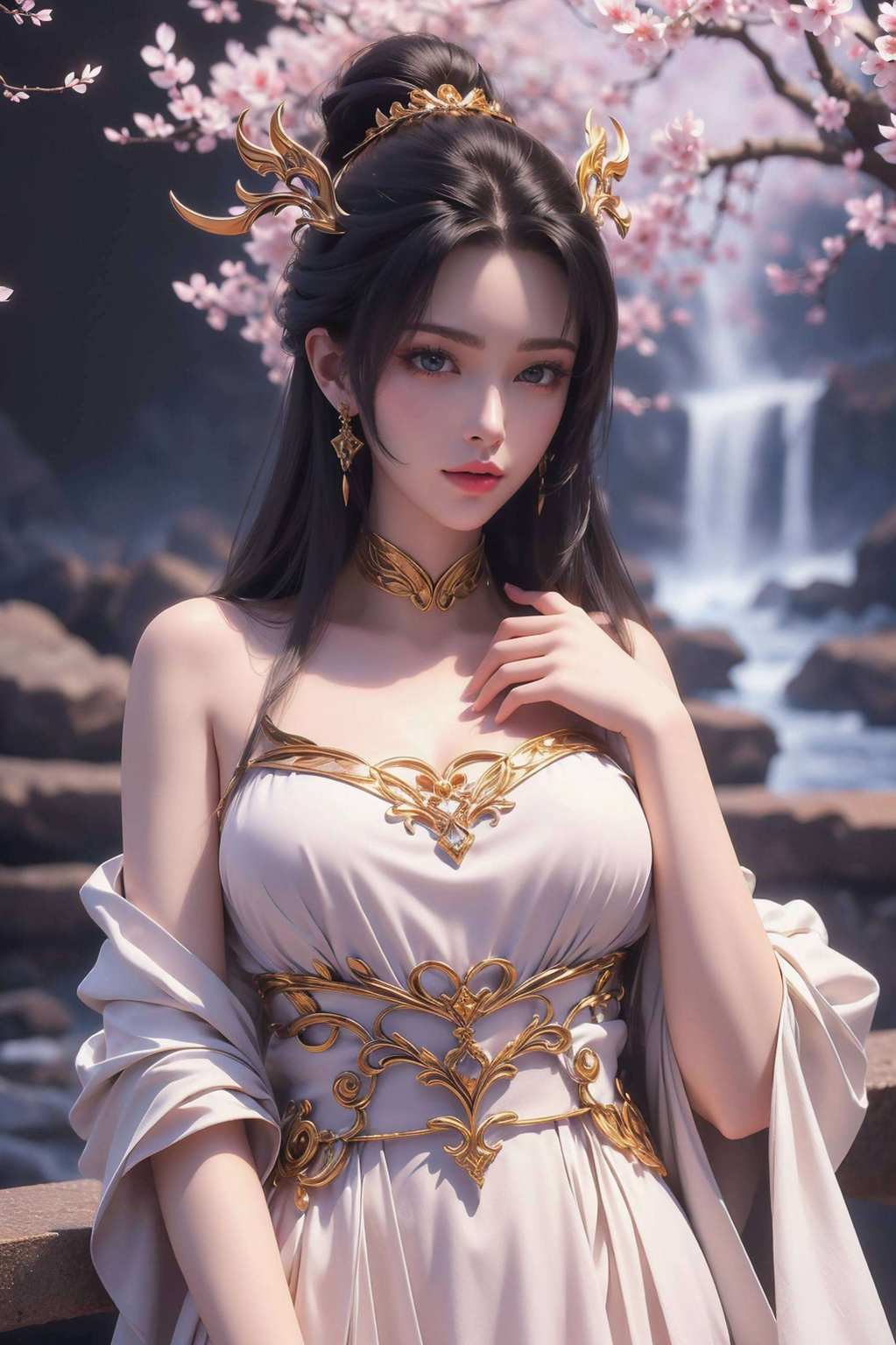 每一次眨眼时而优雅