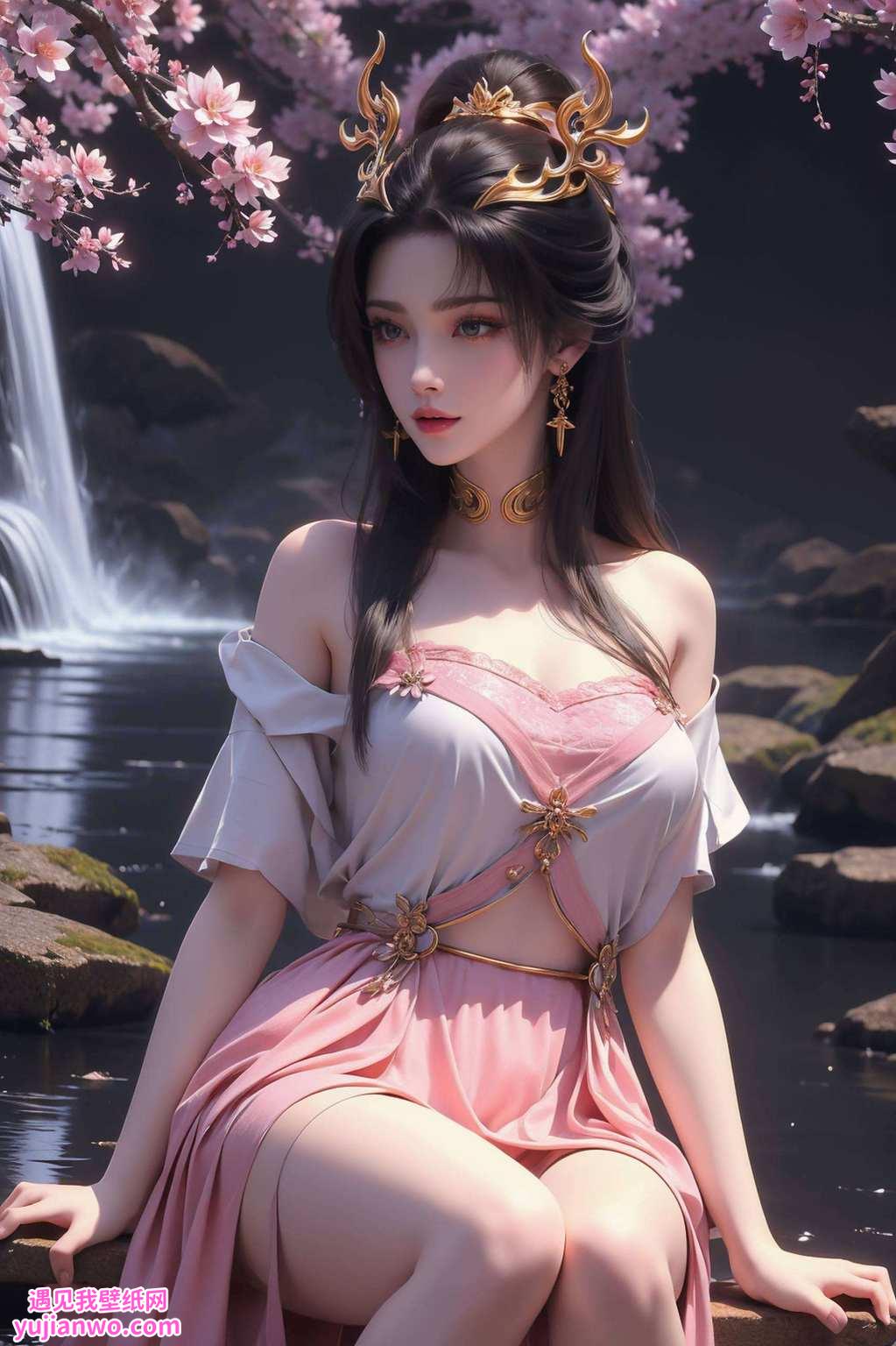 让你在使用手机的时候也能享受到国漫美女的陪伴