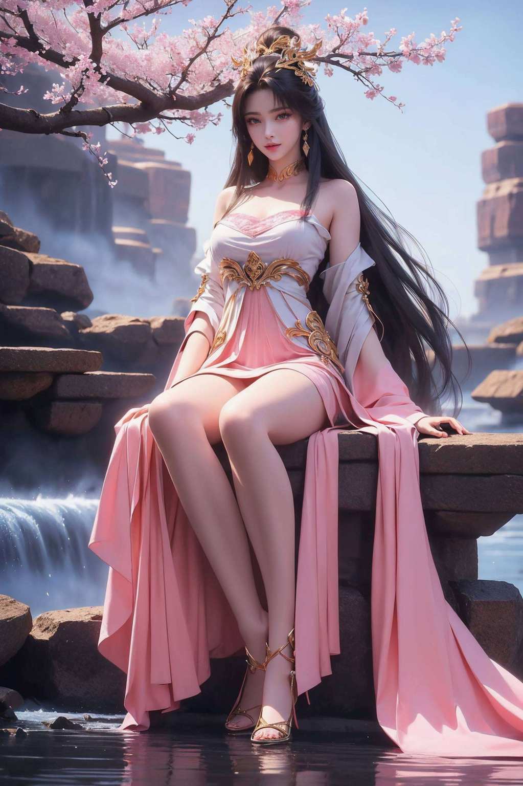 以其独特的魅力诠释着动漫美女的无限风情