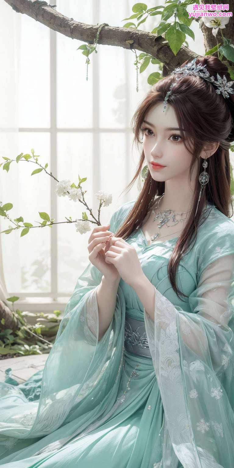来看看这款超美的4K壁纸吧！完美世界里的女神叶倾仙每天工作效率都能爆表哦！这可是叶倾仙4K高清壁纸