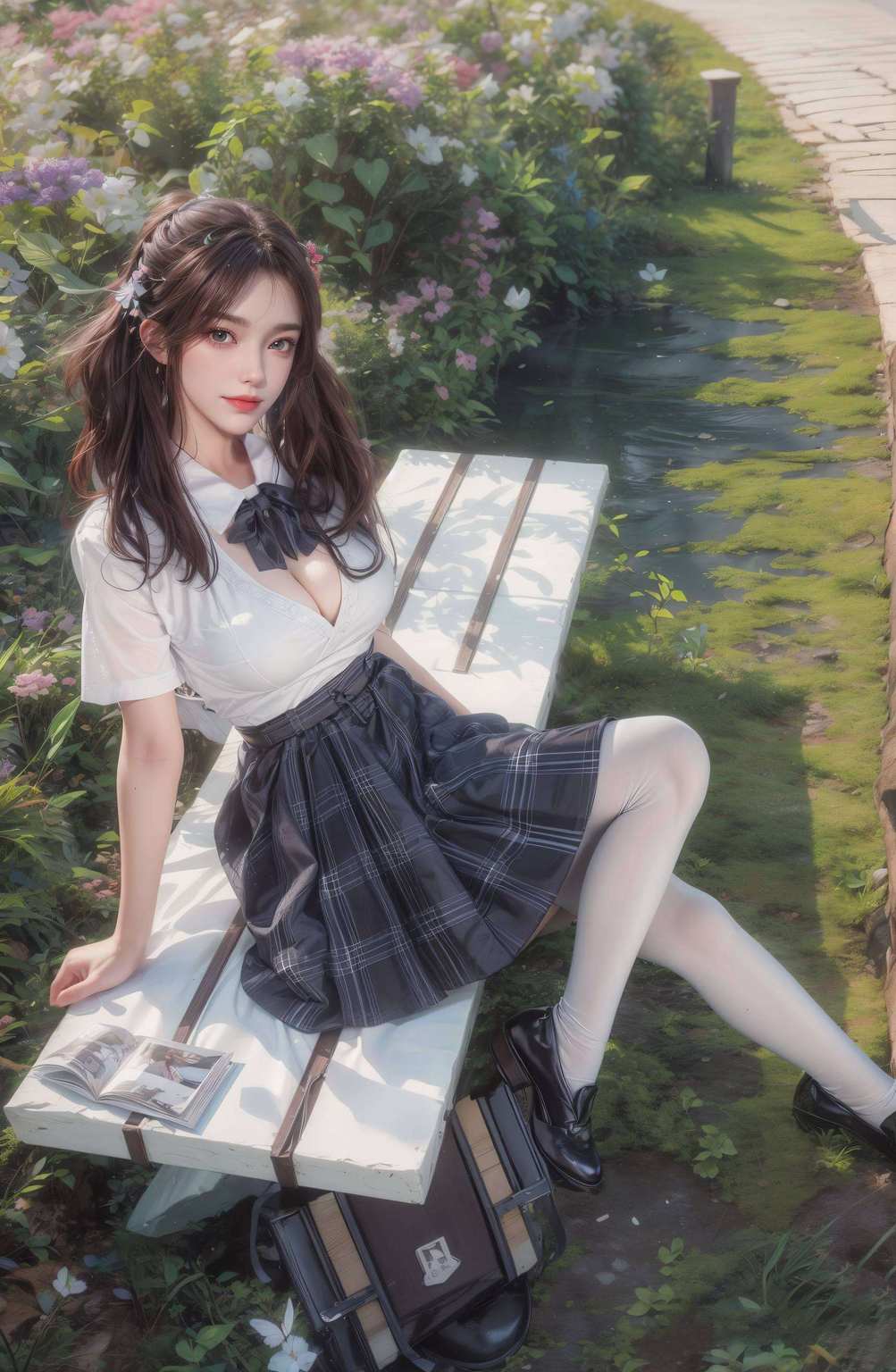 她是无数粉丝心中的美丽倩影那独特的玄幻气质