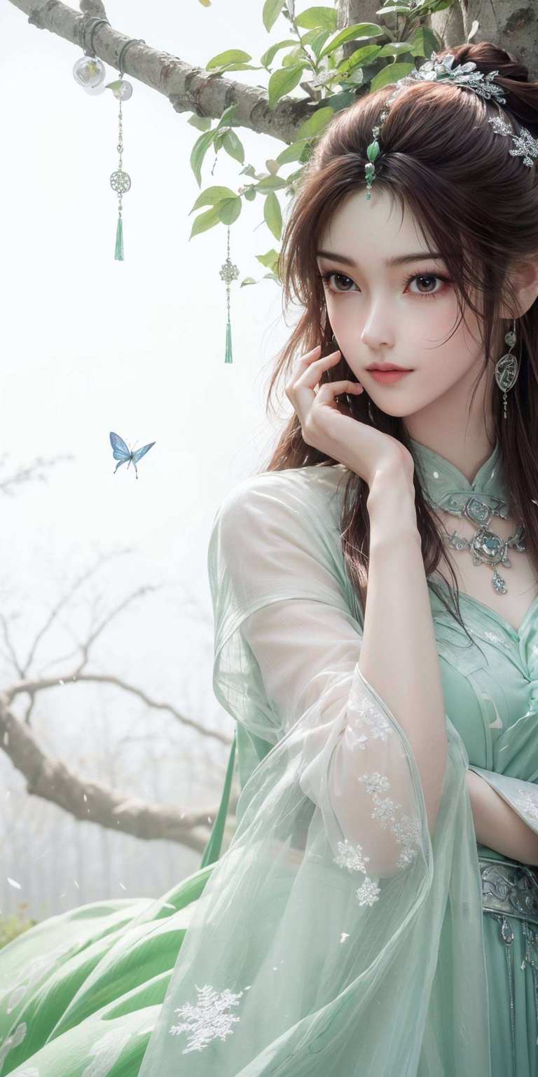 每一次出场都仿佛带着玄幻的力量如梦似幻